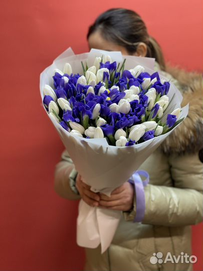 Тюльпаны Ирисы