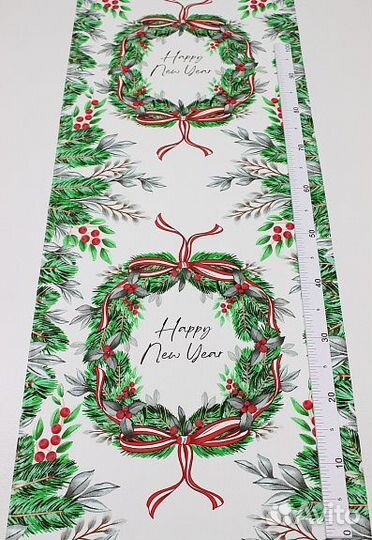 Дорожка сервировочная новогодняя