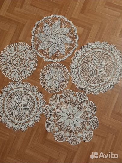 Связанные крючком изделия