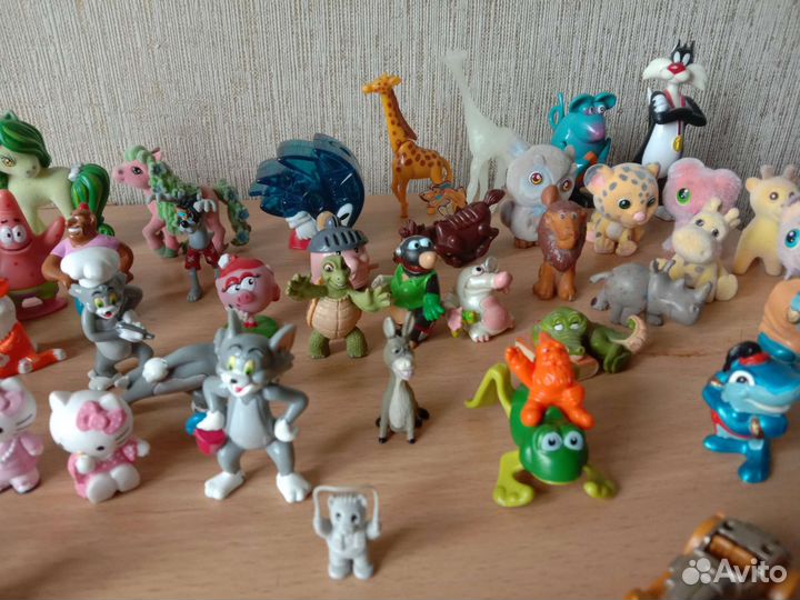 Игрушки из киндера 90х