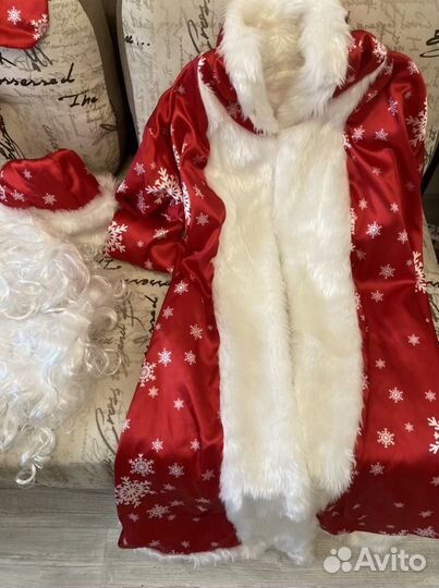 Костюм деда мороза и снегурочки