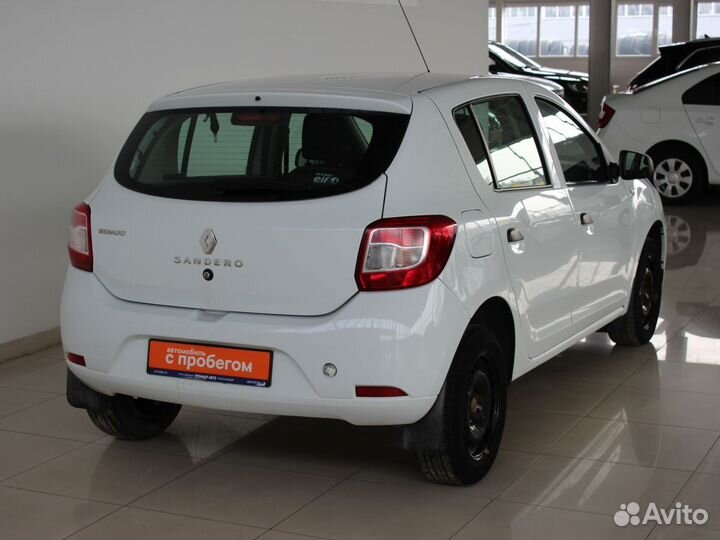 Renault Sandero 1.6 МТ, 2018, 184 250 км