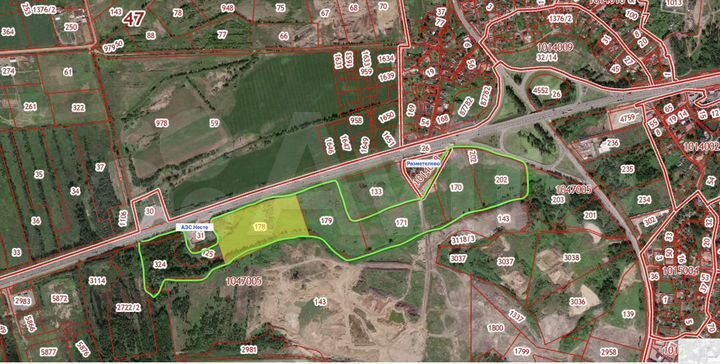 Участок 1,25 га (промназначения)