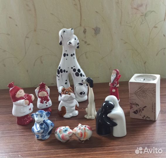 Керамические фигурки сувениры