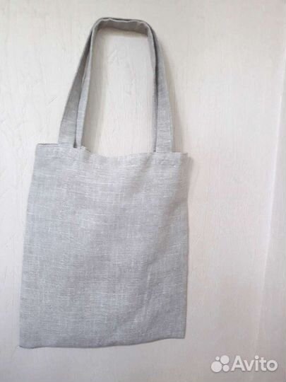 Cумка-шоппер, лен
