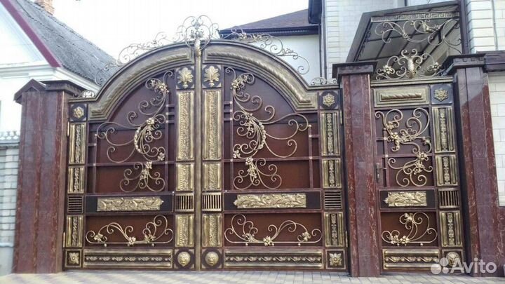 Кованные ворота