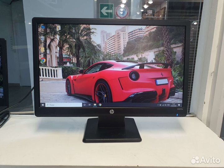 Монитор HP W2072a,1600x900,76Гц,TN