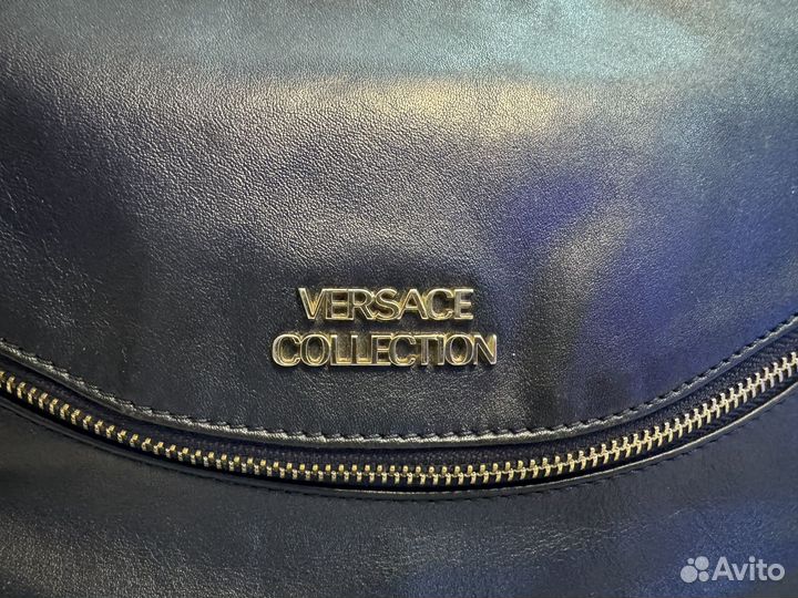 Сумка versace collection оригинал натуральная кожа