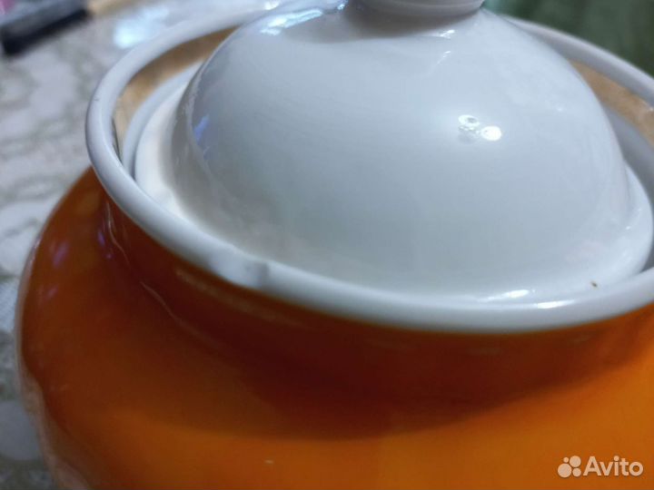 Сахарница фарфор СССР