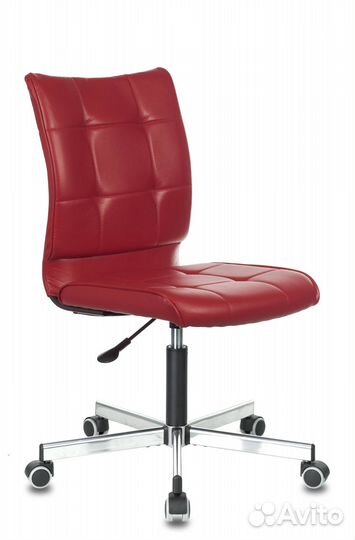 Кресло Бюрократ CH-330M/RED без подлокотников крас