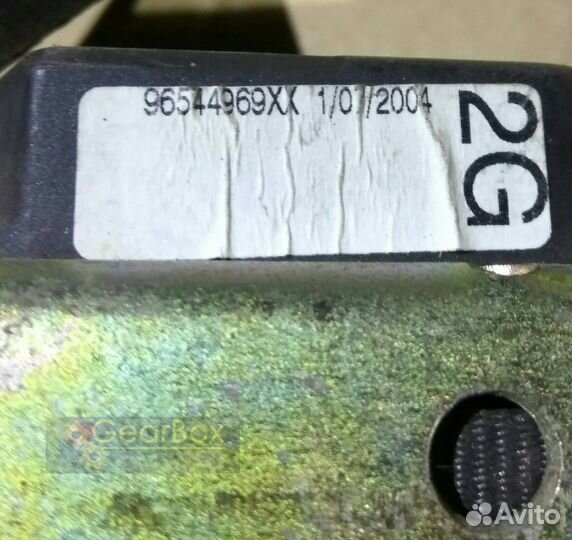 Ремень безопасности задний левый и правый Пежо 206