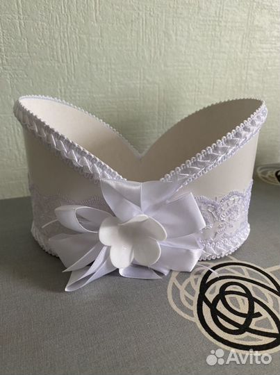 Корзинка для шампанского жениха и невесты