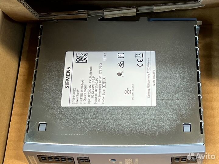 Siemens 6EP3333-7SB00-0AX0 Блок питания новый 1 шт