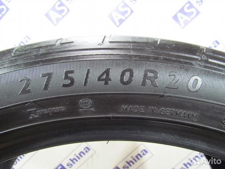 Dunlop SP Sport Maxx GT 275/40 R20 и 315/35 R20 101K