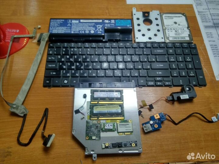 Ноутбук Acer Aspire 7540G запчасти