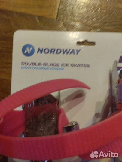 Коньки детские двухполозные. Фирмы Nordway