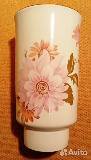 Ваза для цветов СССР Дулево