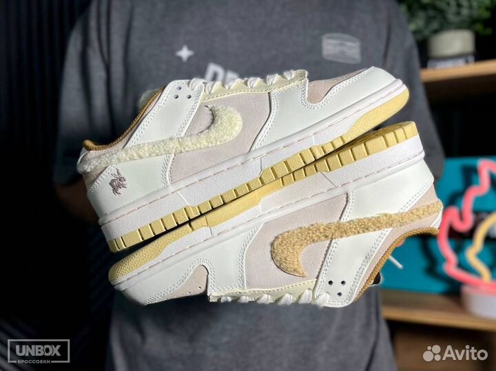 Кроссовки Nike Dunk Low Year of the Rabbit Fossil