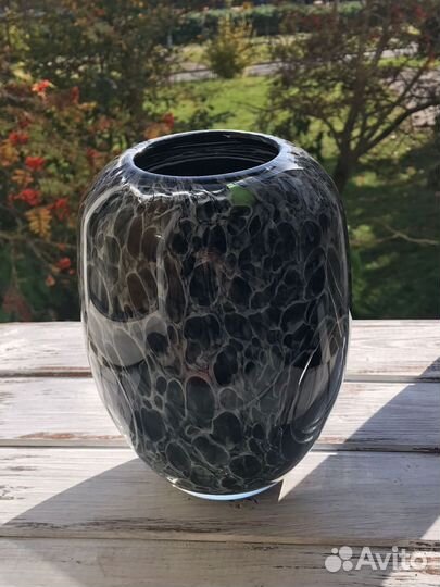 Ваза цветное стекло набором