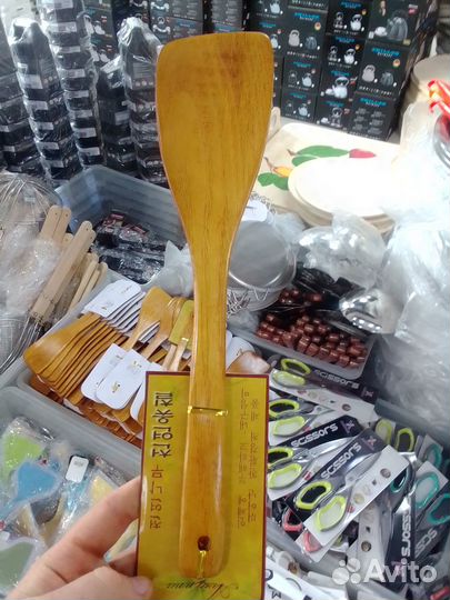 Лопатка кухонная деревянная
