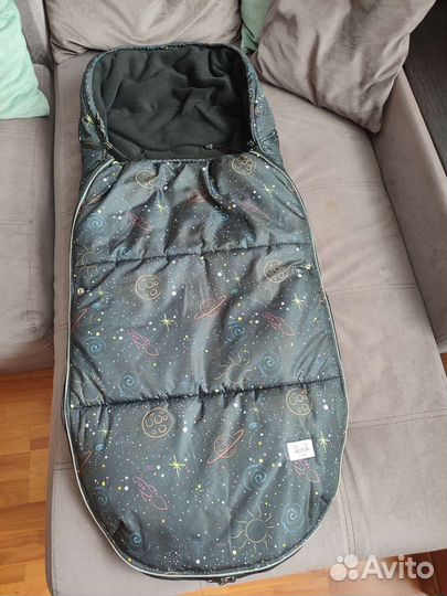 Зимний конверт в коляску