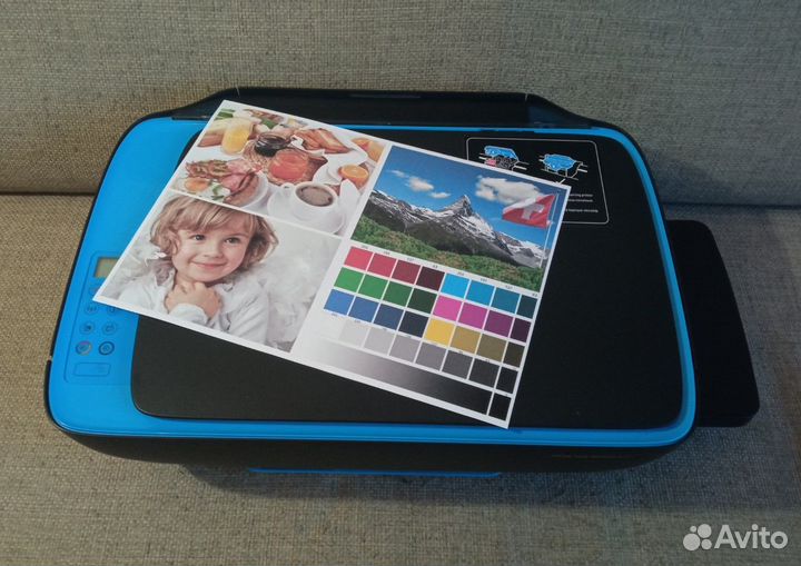 Принтер с снпч и Wi-Fi HP Ink Tank Wireless 419