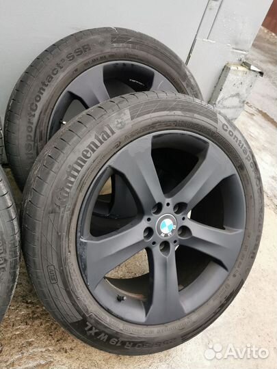 Колеса Летние BMW X5/ X6 R19 Чёрный Мат