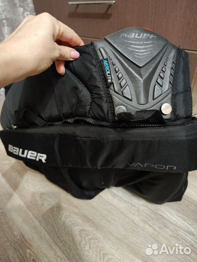 Хоккейные шорты bauer взрослые, коньки