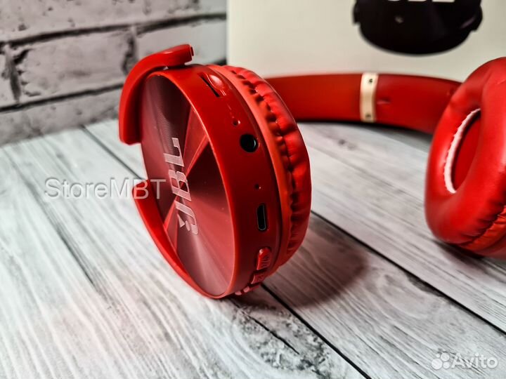 JBL наушники накладные, Блютуз, Bass - Новые