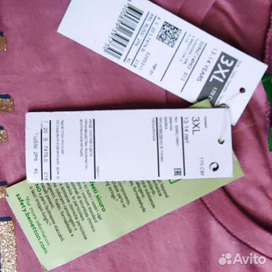 Футболка детская для девочки 134