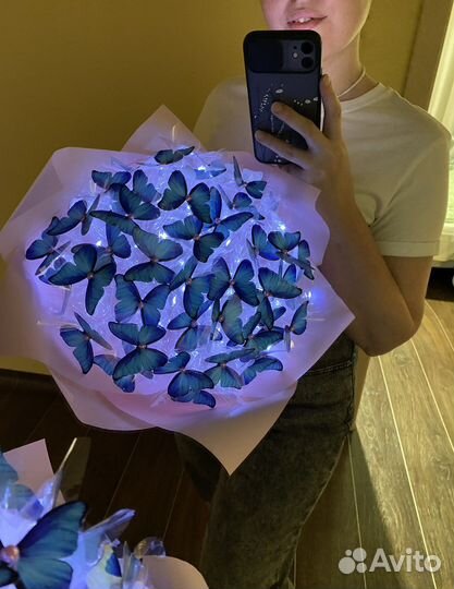 Букет из бабочек