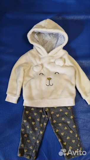 Костюм Carter's для девочки 18m, 80 размер