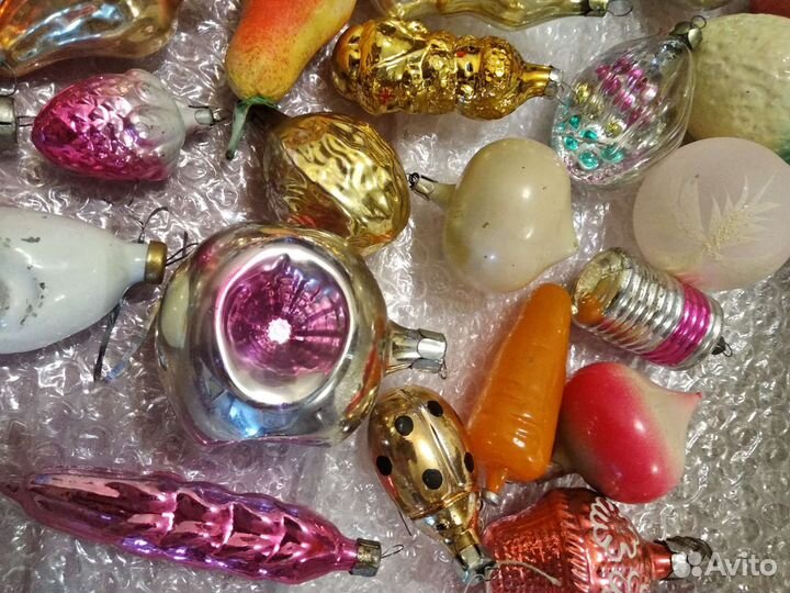 Елочные игрушки СССР