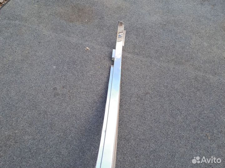 Хром молдинг в решётку перед бампера Peugeot 407