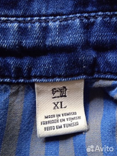 Джинсовая рубашка Scotch & Soda XL
