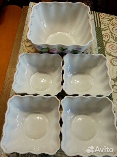 Набор Салатники СССР винтаж форфор