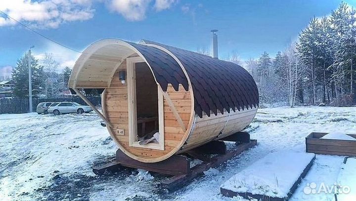 Баня бочка от производителя 4 м