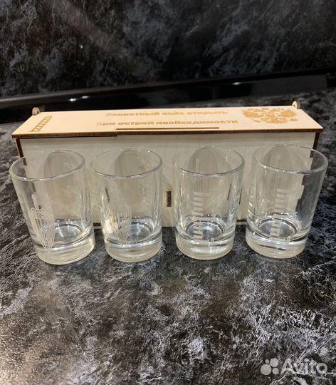 Подарочный набор рюмок