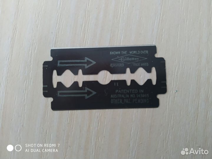 Лезвия для бритья Gillette Super Blue Blades колле