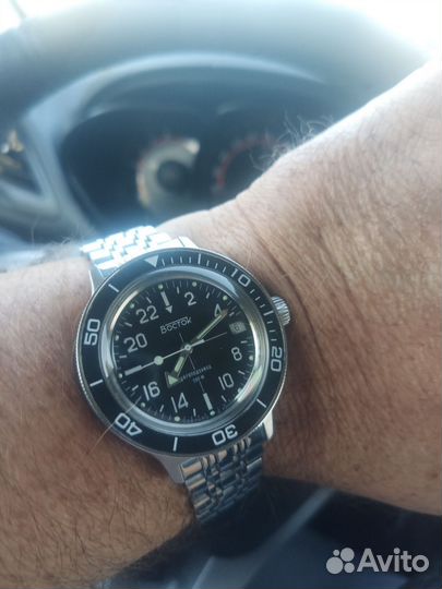 Часы восток амфибия автоподзавод