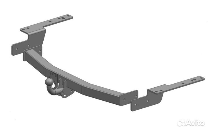 Фаркоп (тсу) Toyota Land Cruiser Prado120 с 2002-2