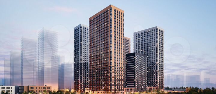 Квартира-студия, 20,1 м², 12/33 эт.