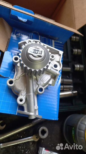 Водяной насос+комплект грм