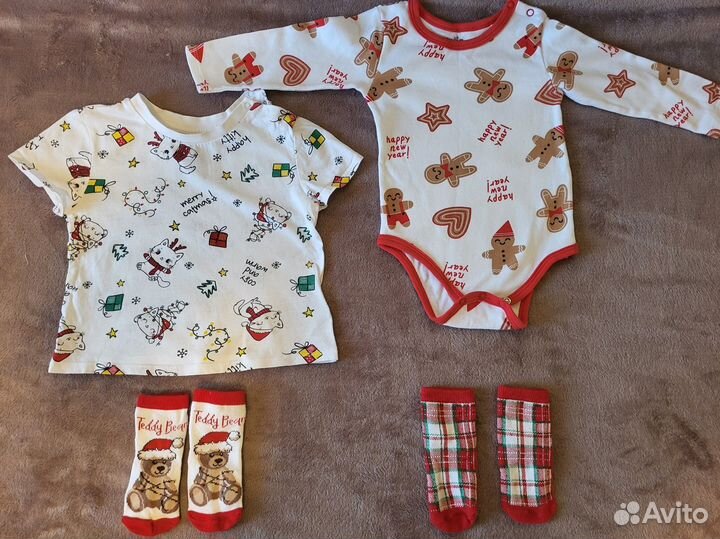 Новогодняя одежда для девочки 80 размер