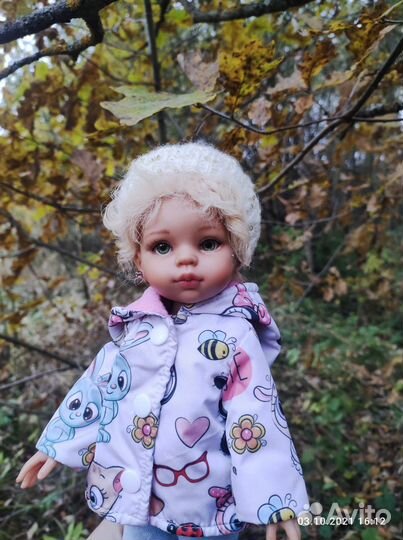 Лот для куклы Паола Рейна. Теплая одежда с обувью