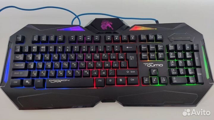 Комплект клавиатура + мышь Qumo Dragon War