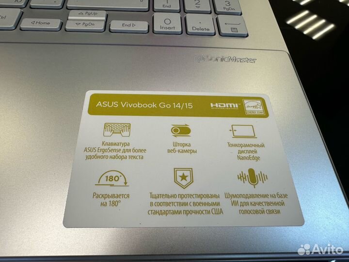 Oled asus 15 Ryzen 5 7520U DDR5-16Gb SSD-512