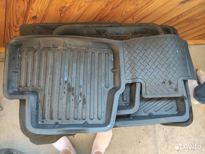 Коврики салон+багажник LADA granta