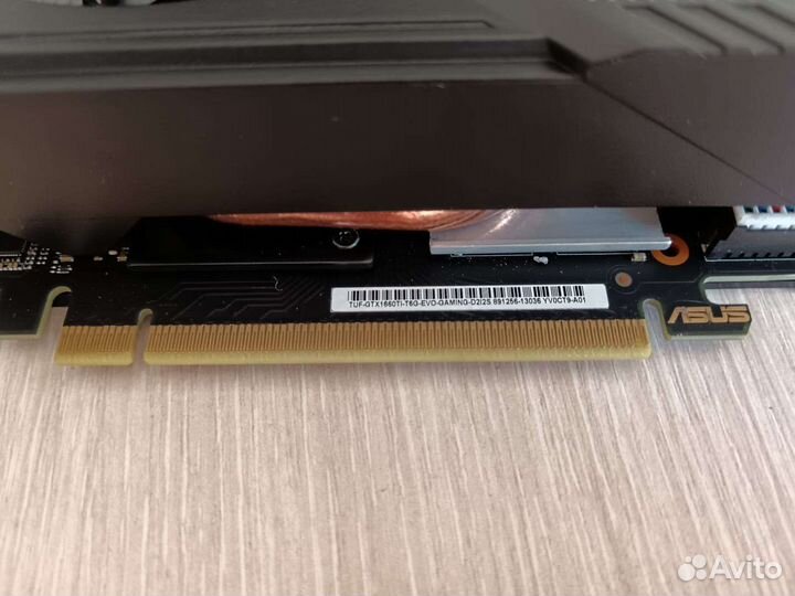 Видеокарта gtx 1660 ti 6gb