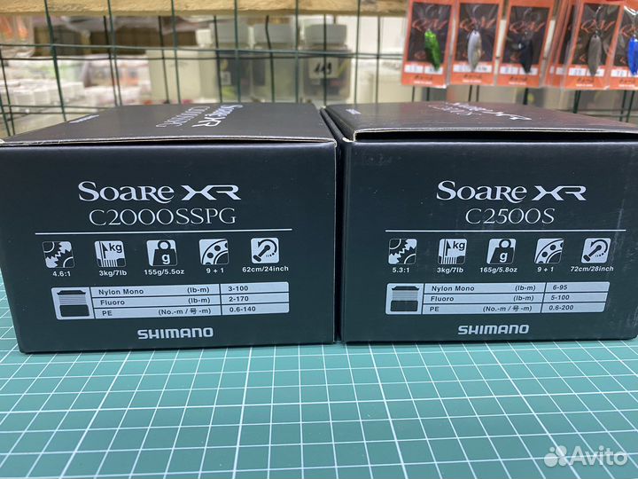 Катушки Shimano 21 Soare XR